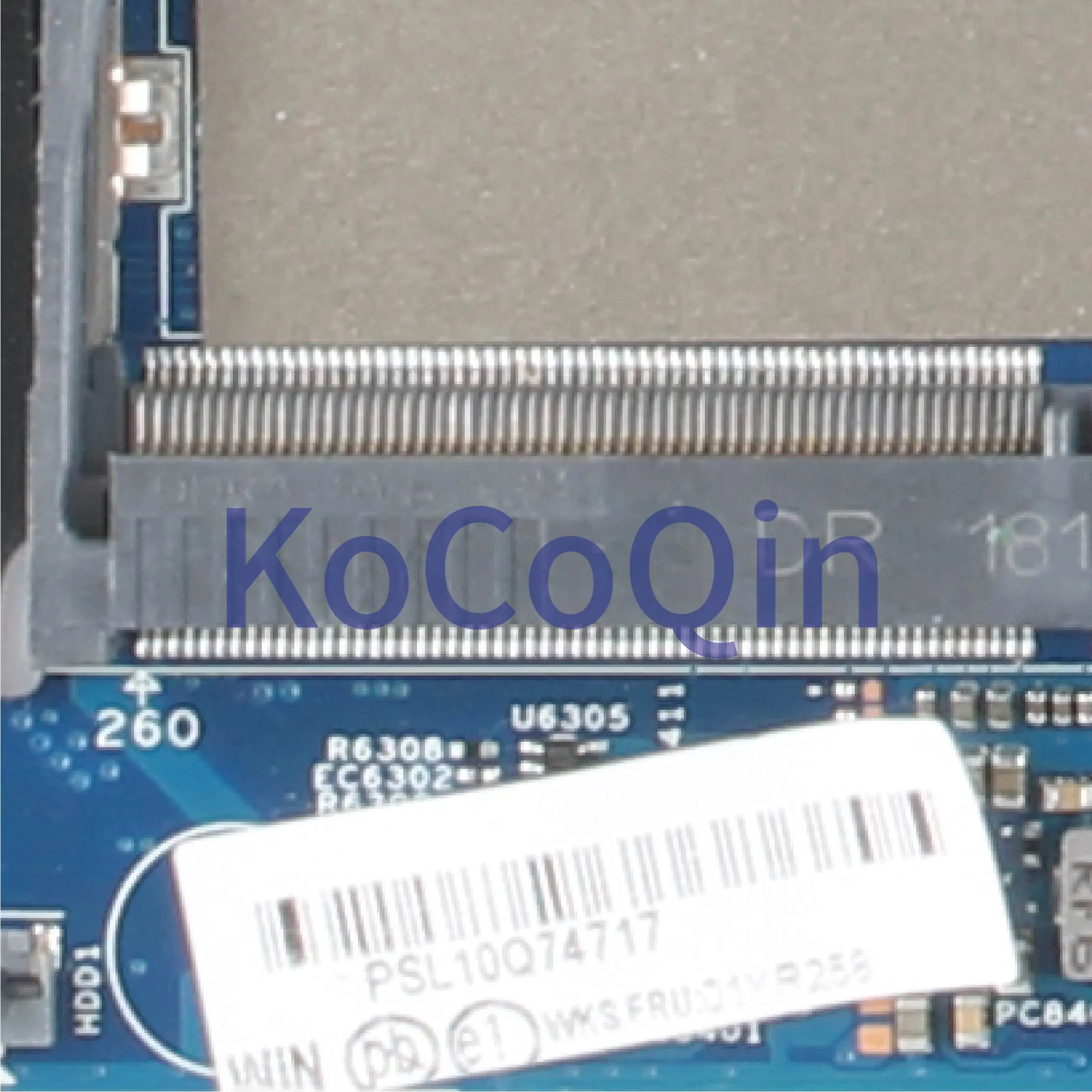 Very best  KoCoQin Laptop motherboard For LENOVO Thinkpad T580 Core SR3L8 i7-8650U Mainboard 01YR258 17812-1