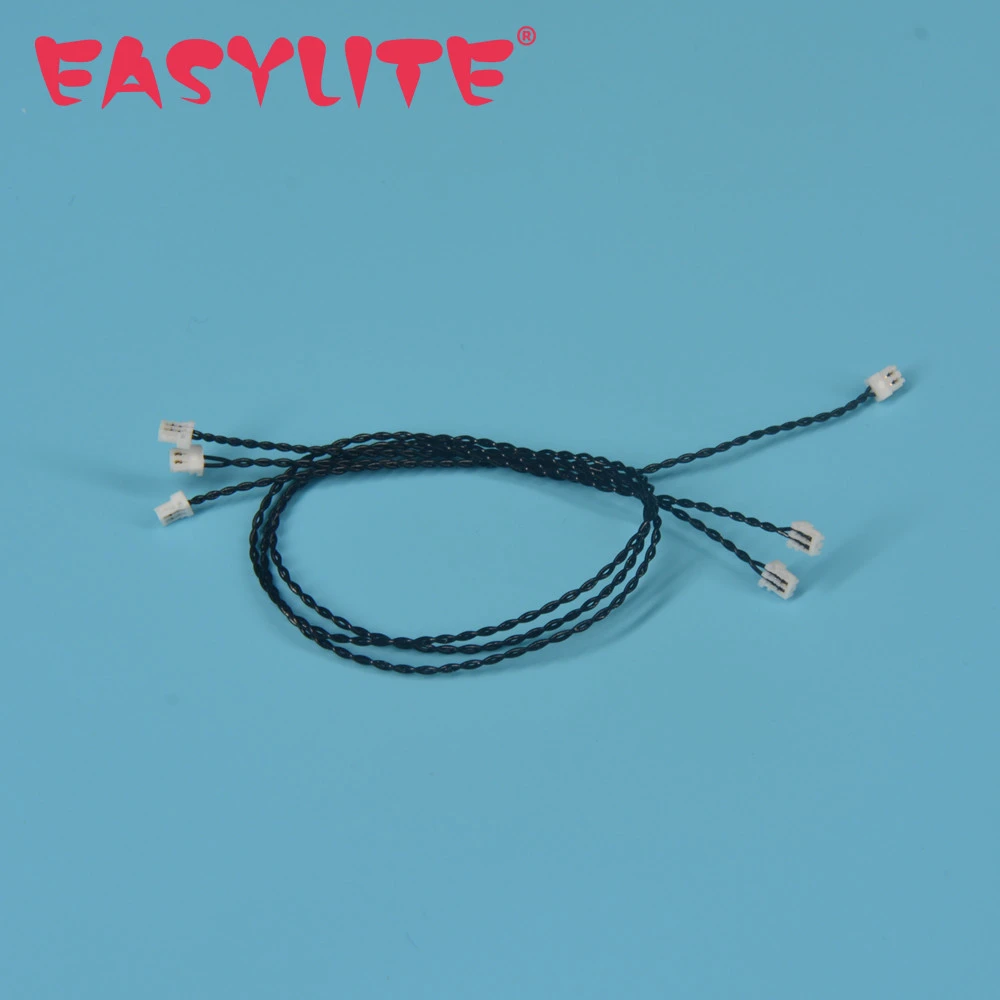 0.8 Mm 2 Pin Connectiing Cable For Led Light Kit Compatible With Blocks Model DIY Toys Battery Box USB Screwing Blocks