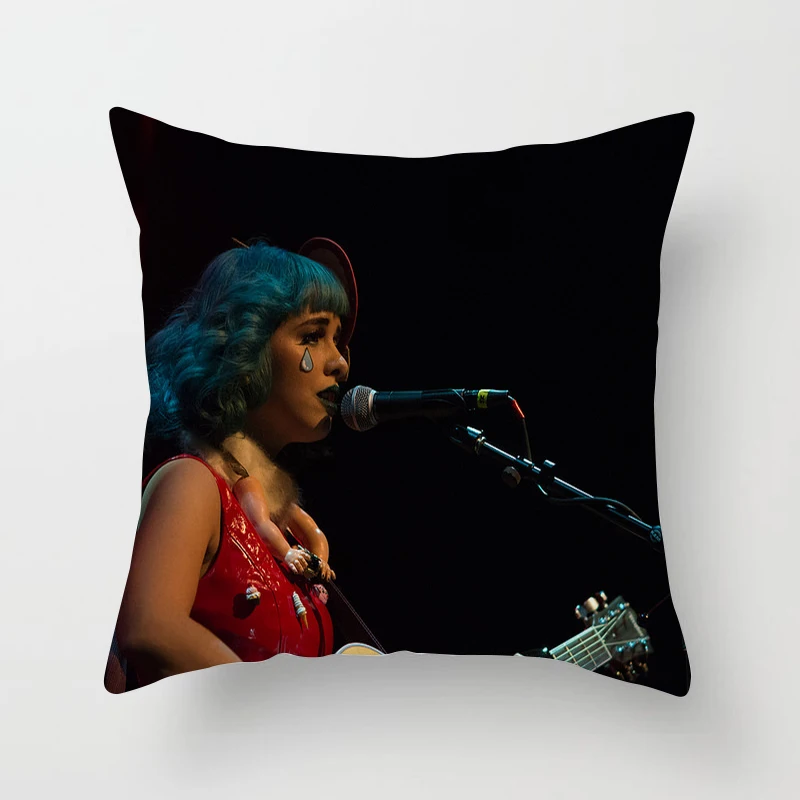 19 Наволочки для подушек ZENGIA Melanie Martinez 45*45 см для девочек с рисунком облака, дождя, сосок, плача, Детская наволочка, декоративная наволочка для подушки - Цвет: 19