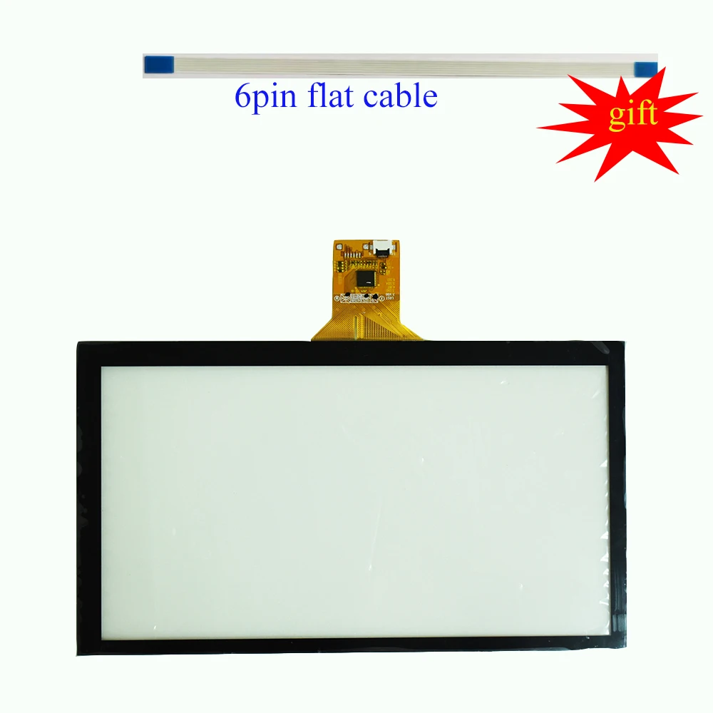 

7inch Capacitive Glass Touch Screen Sensor Panel for Android Radio Singway XWC2031 V1 Repair Replacement Parts 165*99mm