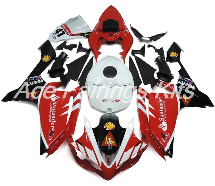 4 бесплатные подарки ABS Полный Танк обтекатель подходит для Yamaha YZF1000 R1 2007 2008 07 08 YZF R1 пользовательские обтекатели комплект красный черный крутой
