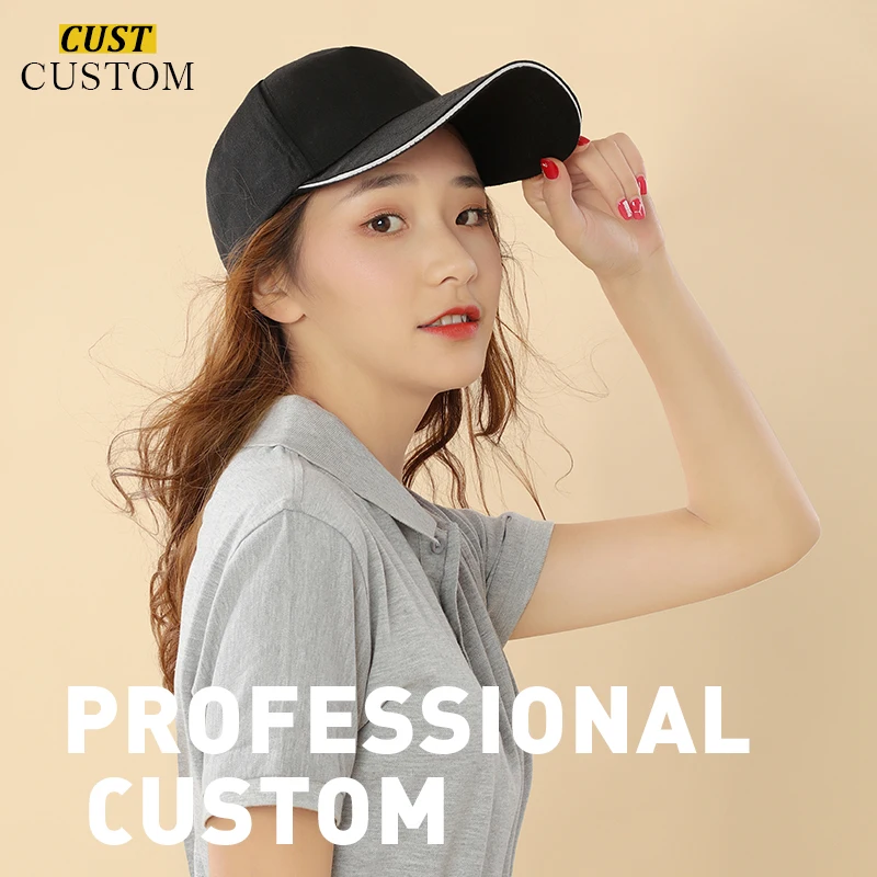 Baseball Cap Men's And Women's Solid Color Sun Hat Casual Outdoor Sports Hip-hop Golf Fishing