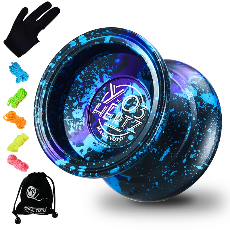 MAGICYOYO Новое поступление Y03 Гц профессиональный и не реагирующий Йо-Йо Алюминий