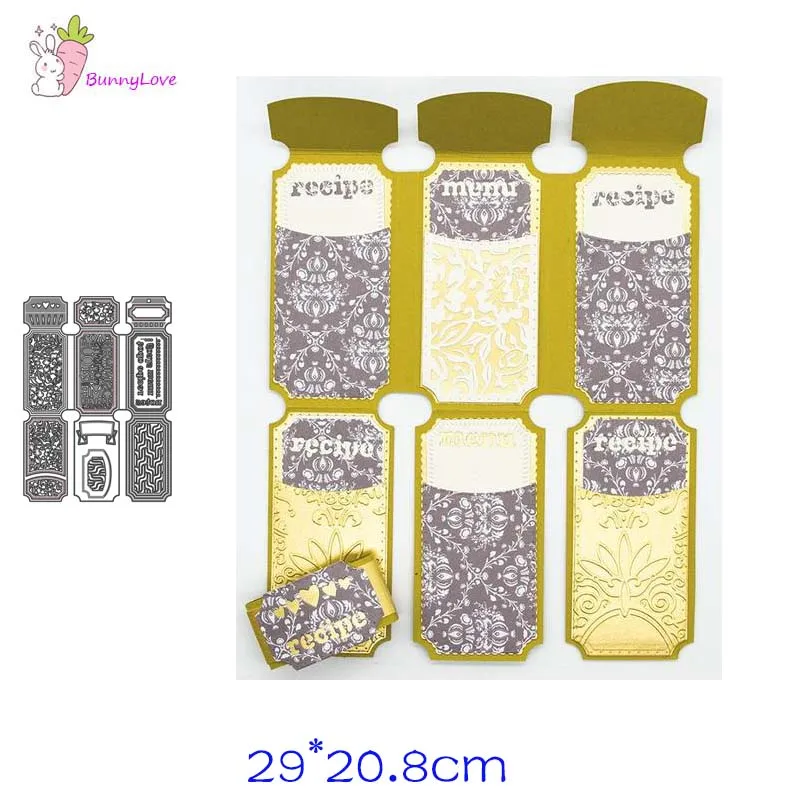 

Big size Metal cutting dies book collage Scrapbook PAPER CRAFT card album stencils craft die