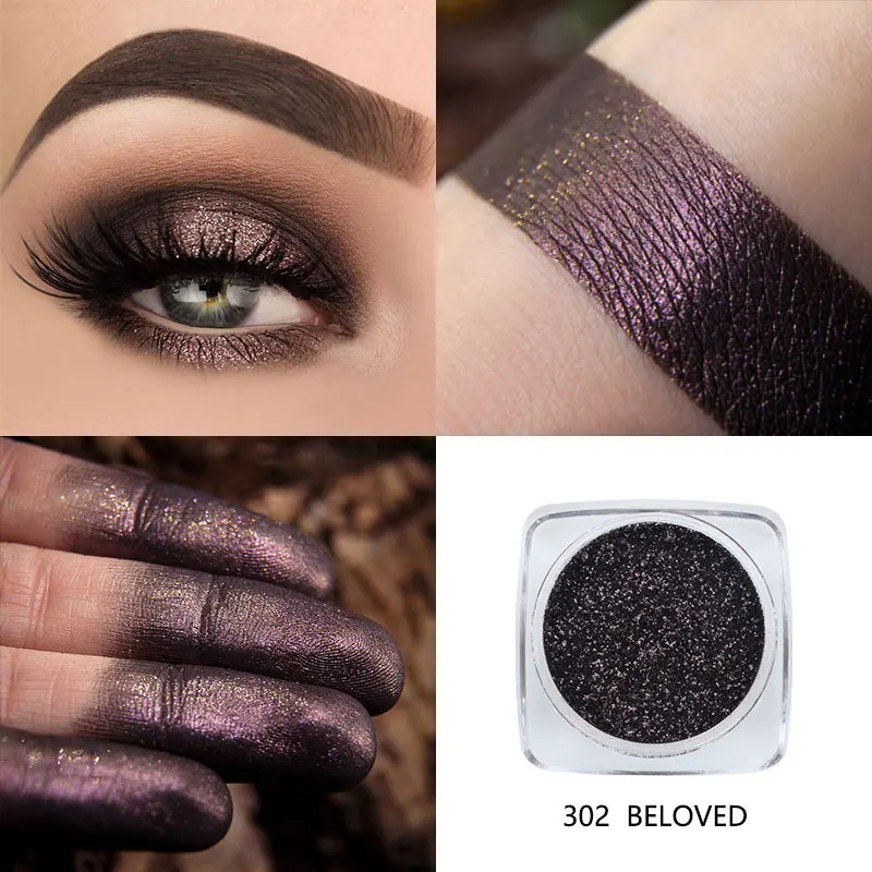 

Phoera 12 Color Glitter Eyeshadow Long Lasting Eye Shiny Shadows Matte Makeup Palette Waterproof Easy To Color Pigment Eyeshadow