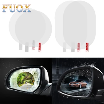 

2PCS Car Mirror Window Clear Film Anti Dazzle Car Rearview Mirror Protective Film Waterproof Rainproof Anti Fog Car Sticker