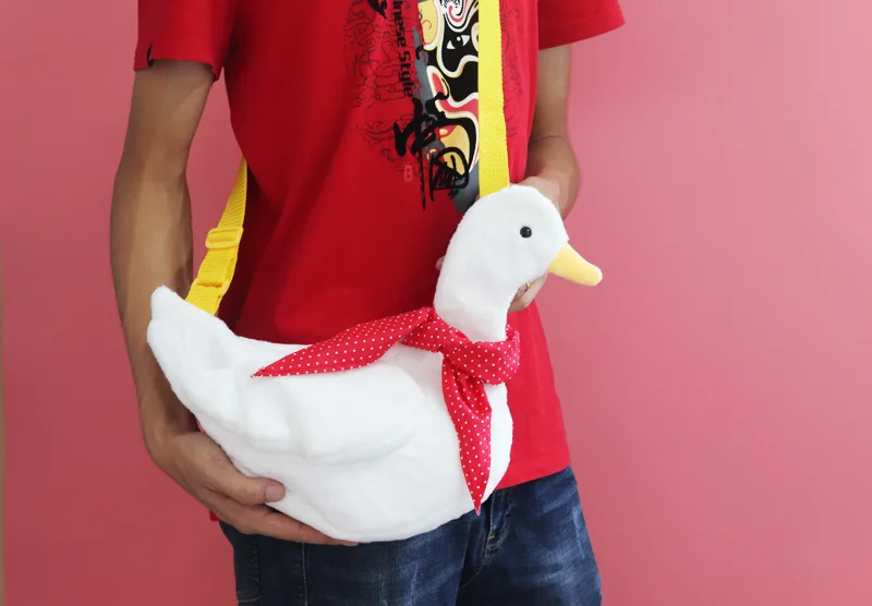 Сумка Goose производства утка сумка на плечо кошелек красная утка Улица Сезам Рюкзак мультфильм рюкзак плюшевый аниме кошелек мультфильм рюкзак