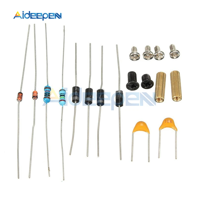 AC 27 V/DC 40V LM317 регулируемый регулятор напряжения понижающий модуль питания доска Электронный комплект костюм DIY с светодиодный дисплеем