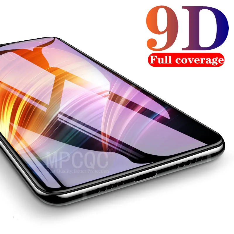 

9D Full Cover Tempered glass For Huawei Honor 7A Pro 7C Play 7X 8X 9X Glass Nova 3 3i Protector Glass For huawei Y7 Y6 Y5 2018