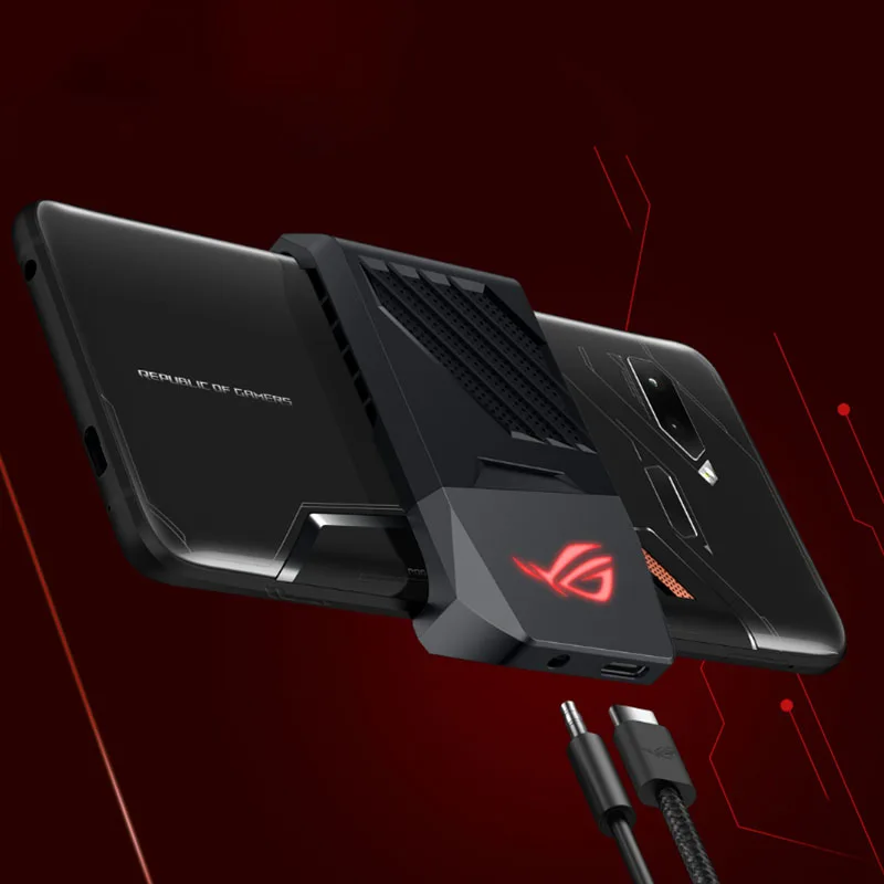 Asus ROG Phone, глобальная версия ZS600KL, игровой телефон, Android 8,1, 8 Гб ОЗУ, восьмиядерный смартфон Snapdragon 845, 4000 мАч