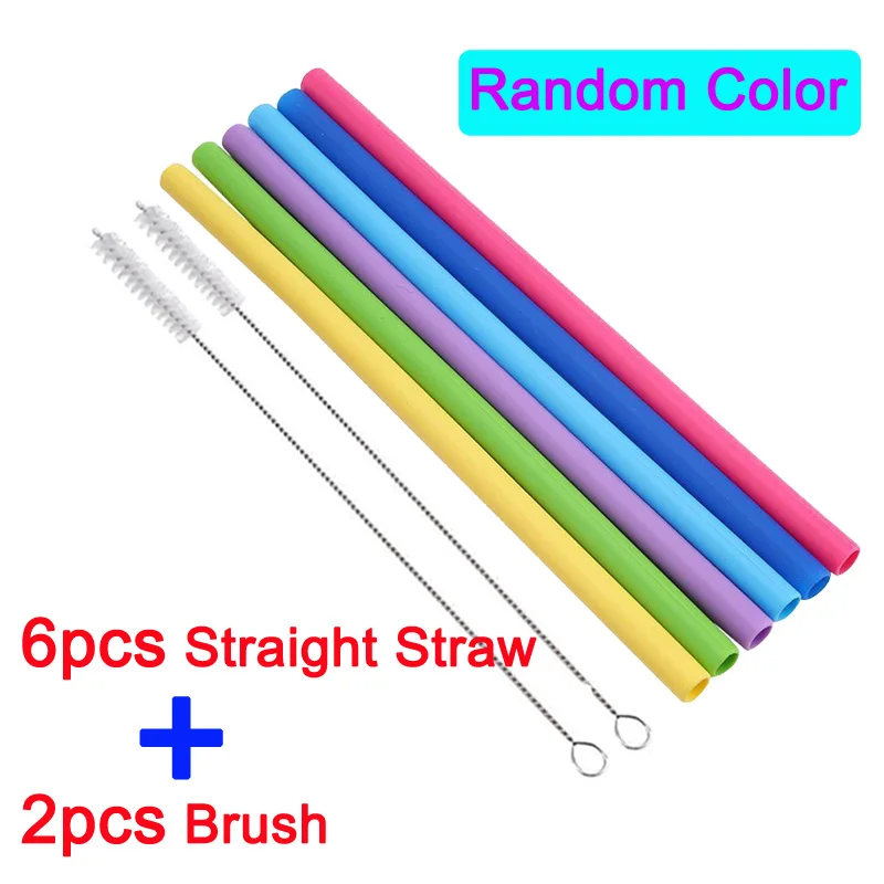 6pcs Straight Straw