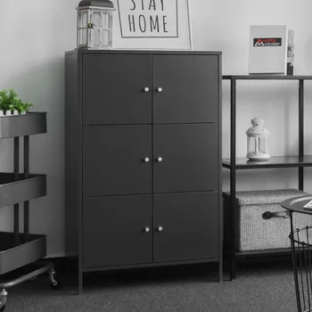 

Office File Cabinet Living Room 6-Door Floor Cabinet Filing Cabinets Storage Drawer Locker Bathroom Bedroom Office Furniture