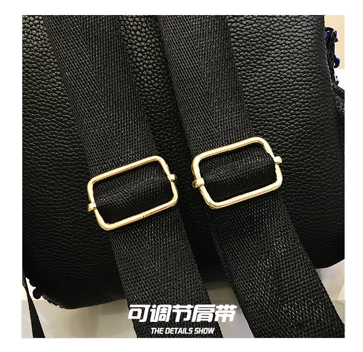 Backpack Student Sequins Rabbit Ears Bag Women Girls Backpacks Rucksack For Teenager Cartoon Cute Schoolbags Travel Backpack