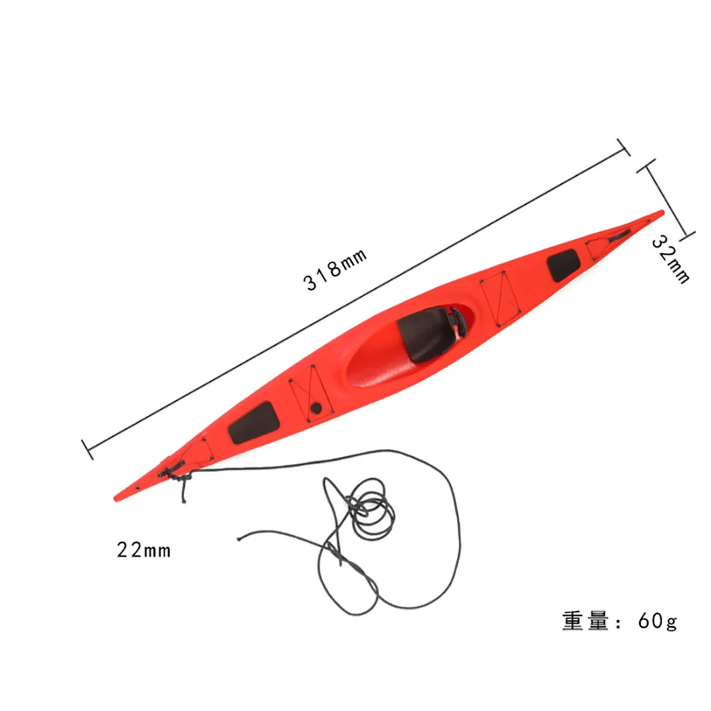 Моделирование каяк багажник на крышу для Traxxas 1/10 TRX4 RC Гусеничный# BA
