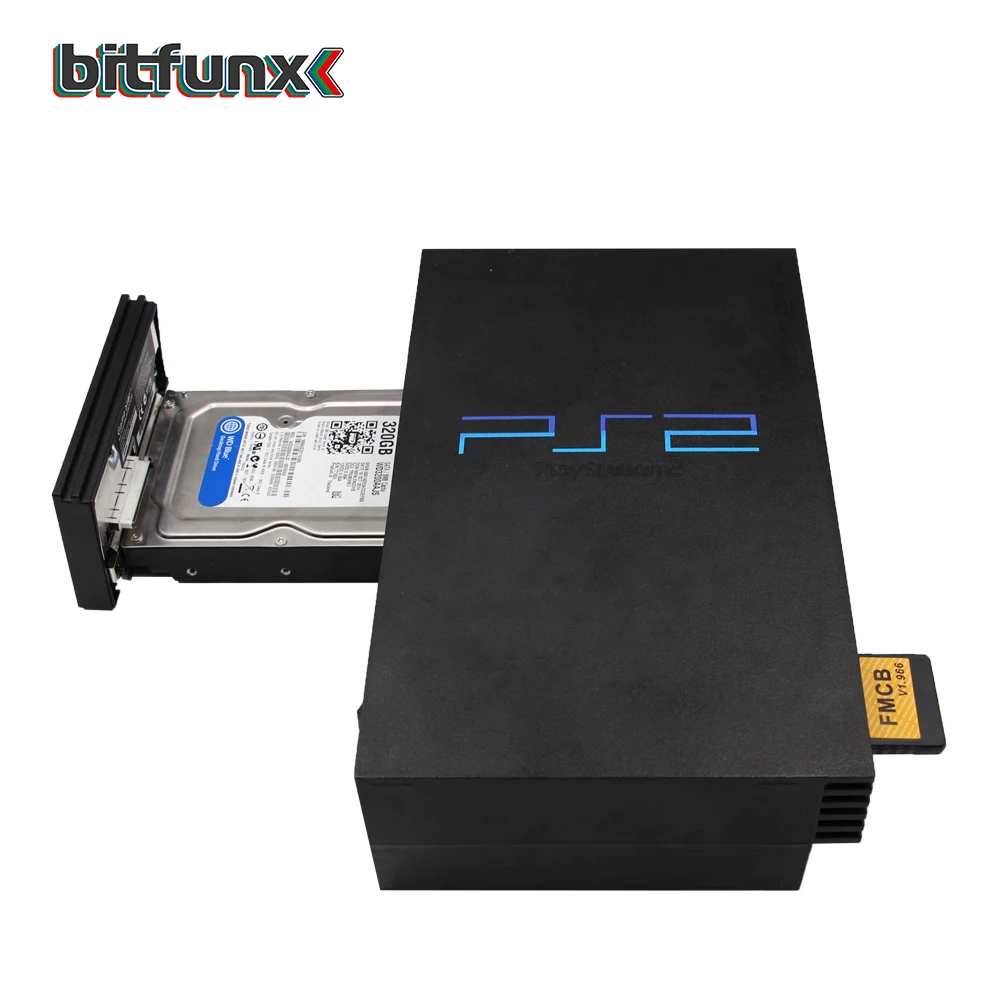  FMCB v1.966 8/16/32/64MB tarjeta de memoria para PS2 + 35 