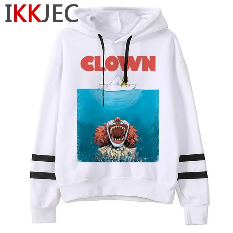  It Clowns Funny Cartoon Hoodies Men/women Pennywise Loser Horror Movie Sweatshirts Casual Hip Hop S