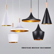 DishyKooker светодиодный скандинавский алюминиевая Подвесная лампа A+B+ C музыкальный бар кафе ресторан