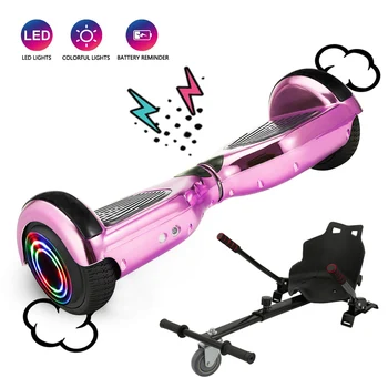 

iScooter hoverboard 6.5inch 2 Wheel Smart steering-wheel Electric Skateboardself Balance scooter with Bluetooth Christmas gift