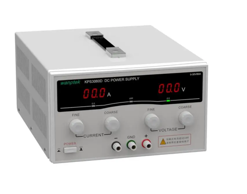 

New KPS3060D High precision High Power Adjustable LED Dual Display Switching DC power supply 220V 30V/60A free shipping