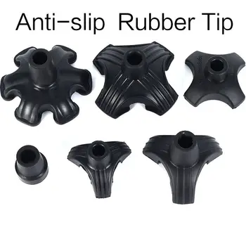 

Crutch Canes Leg Rubber Self Standing Walking Stick Tripod / Four-legged / Hexapod Tip End Cap Non-slip Base Pad Cover