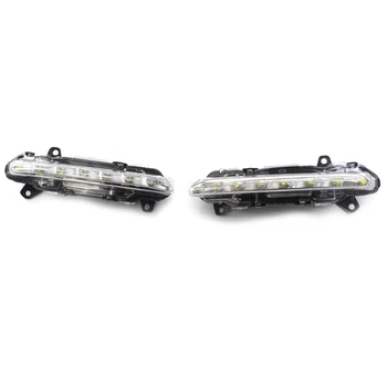 

1 Pair Daytime Running Fog Light Lamp Replacement For Mercedes Benz S-Class W221 Car LED DRL Signal Lamps
