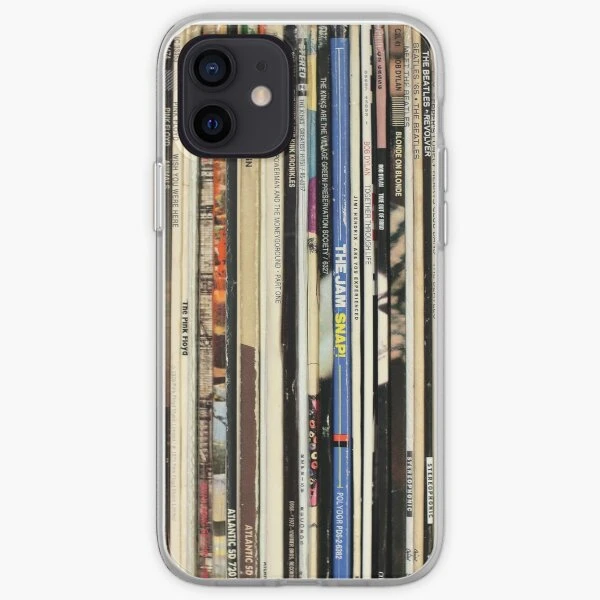 Classic Rock Vinyl Records Phone Case for iPhone 6 6S 7 8 Plus X