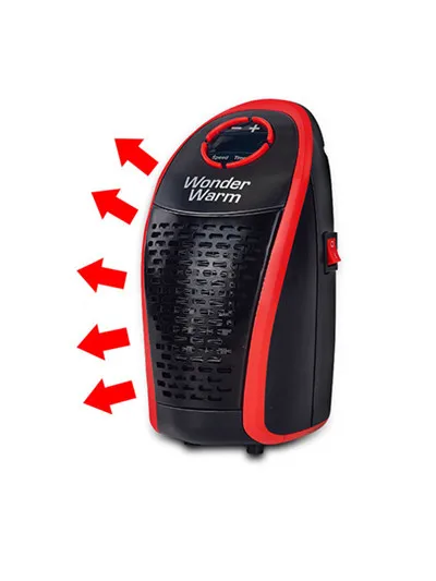 Mini Electric Hand Warmer Wall Mounted Heater Handy Heater Stove Hand Warmer Fan Plug-In electrica Home Hotel 400W 220V