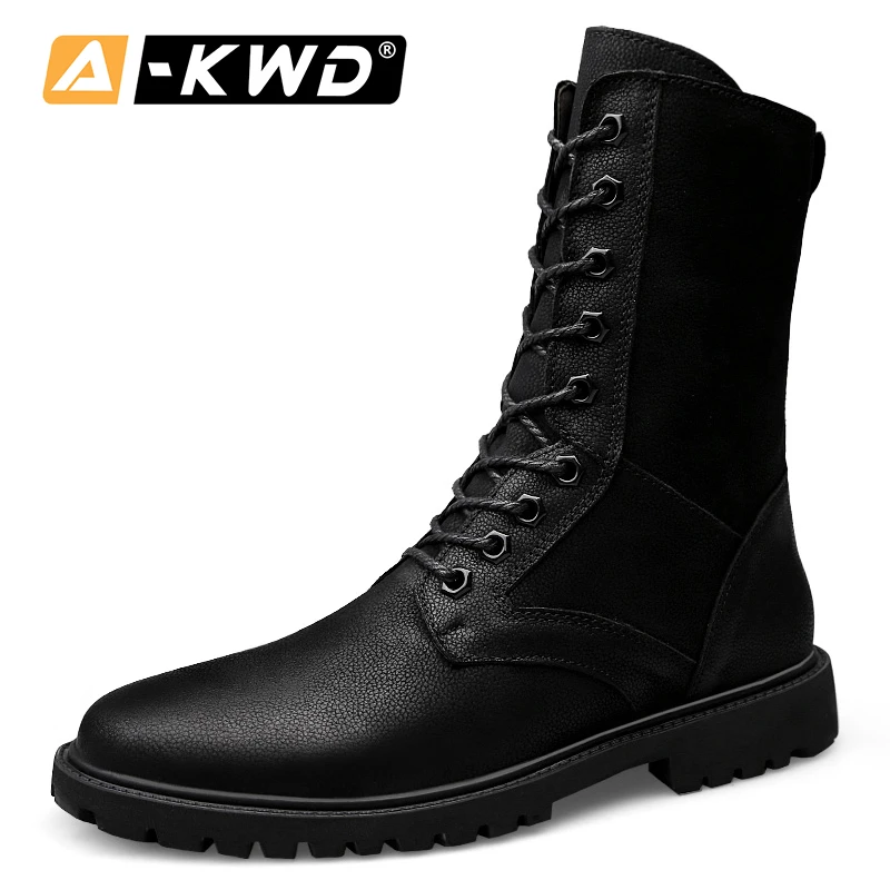 Mens knee high work boots Clearance