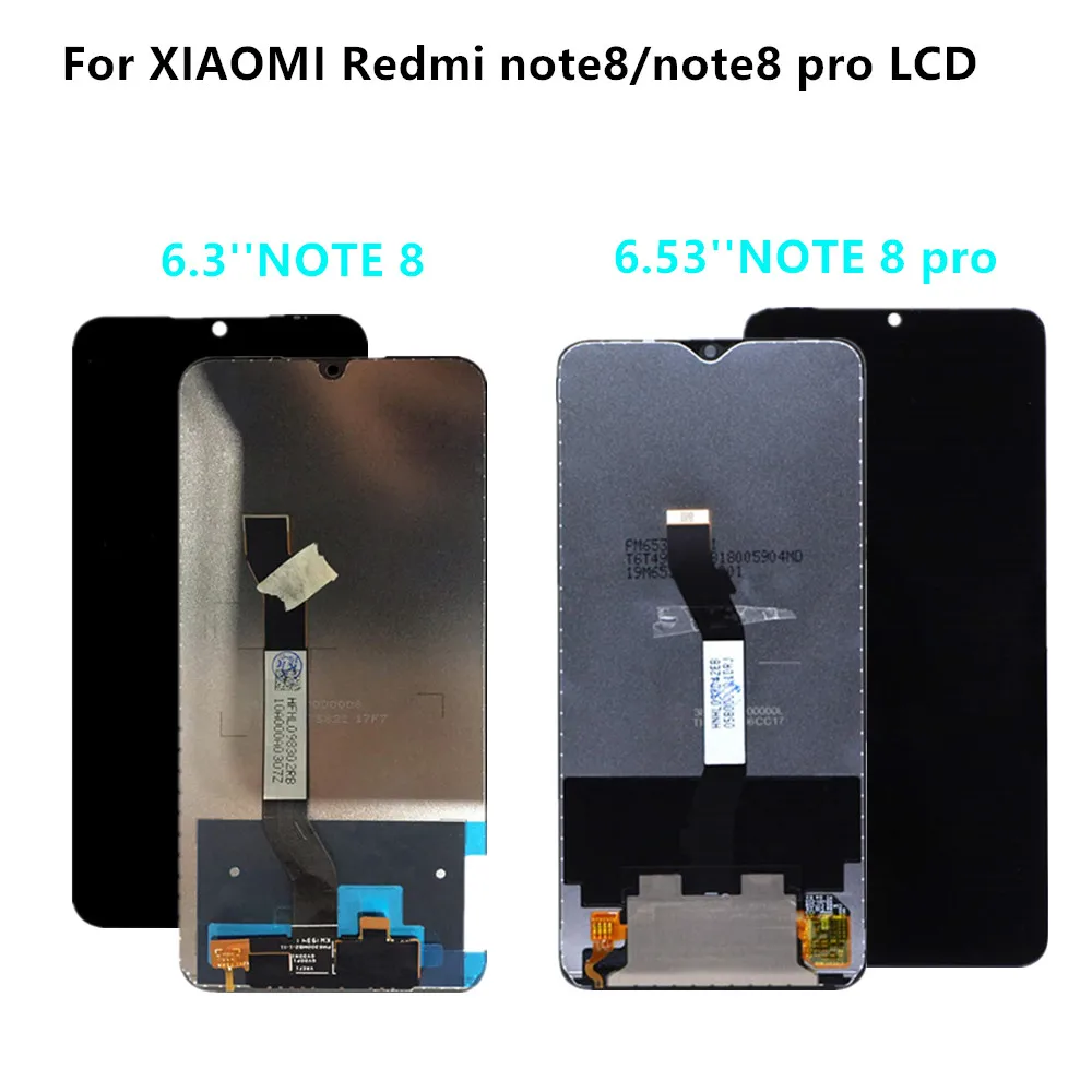 

for Xiaomi Redmi note 8 note8 lcd Display Touch Screen Digitizer Assembly Replacement Parts For Redmi note 8 pro lcd