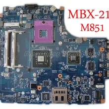 Материнская плата MBX 217 для ноутбука sony M851 MBX-217 1P-0096501-8010 A1747079A REV 1,0 неинтегрированная видеокарта