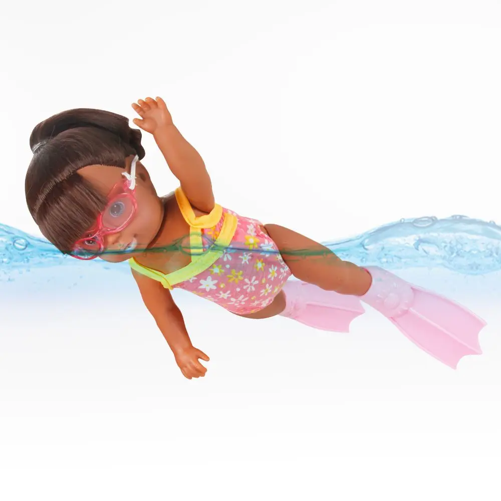 

33cm Waterproof Exercise Swimming Doll Kid Girls Toy Electric Joint Movable Swimming Pool Water Education Dolls Gift Toy for Kid