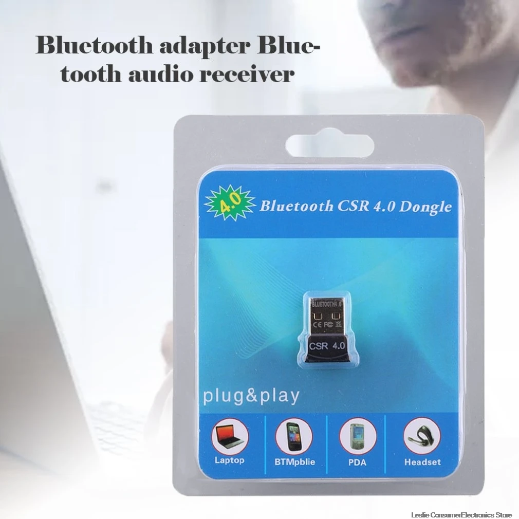 CSR 4,0 беспроводной Bluetooth адаптер USB донгл мини аудио приемник для ПК компьютер динамик аудио/ps4 контроллер/передатчик