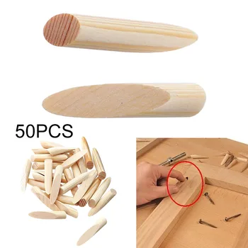 

50pcs Portable Solid Wood Pocket Hole Plug For 9.5MM Drill Bits Tool DIY Furniture Woodworking Joining Accessories Jig Mini