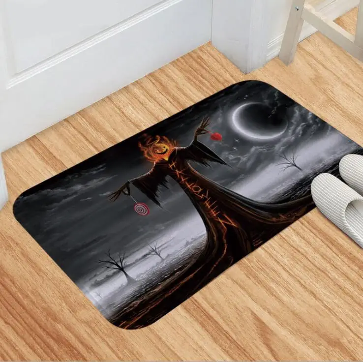 Креативный Хэллоуин, тыква, призрак плюшевый коврик для ног напольный коврик ковер плюшевая игрушка 2702