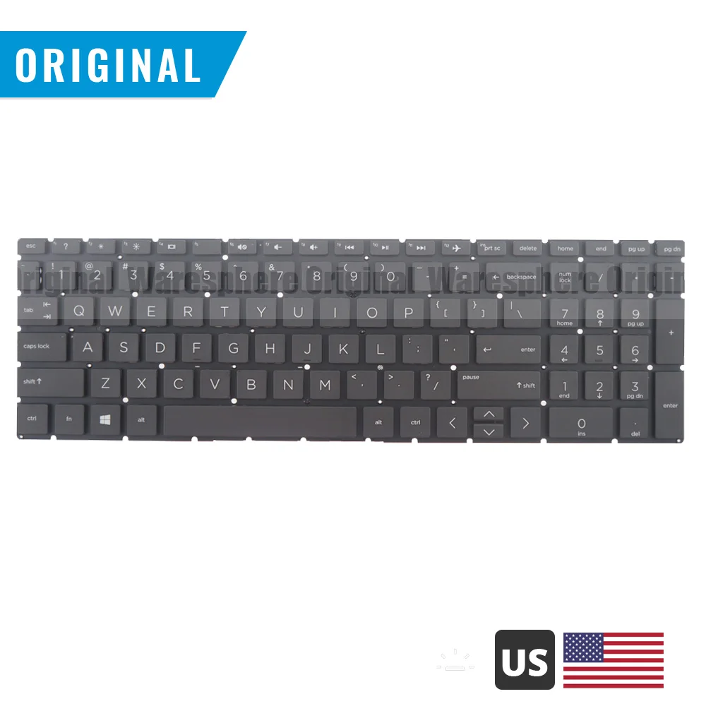 Новая Оригинальная клавиатура США ДЛЯ hp X360 15-CR0051OD 9Z. NEZSC. E01PK1328B1B00 черный