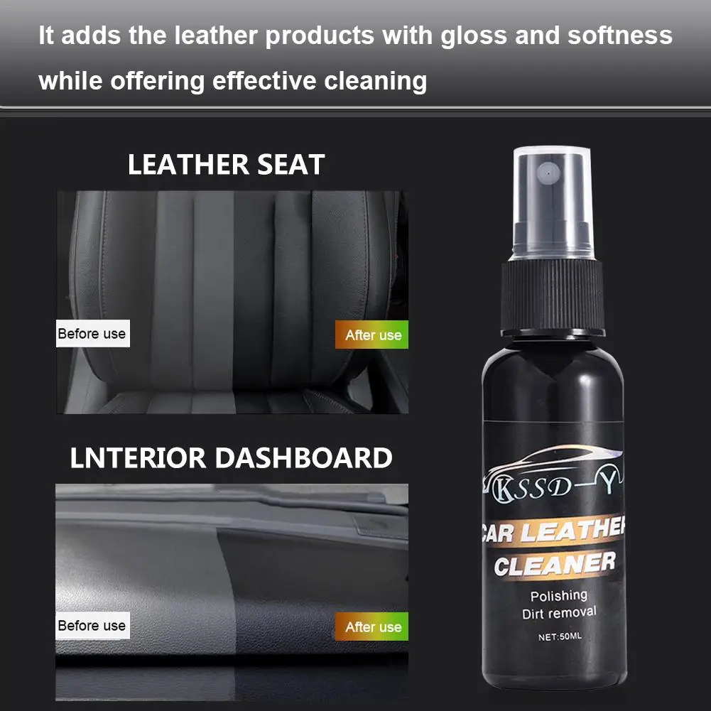 

2019 New Car Leather Cleaning Spray Leather Coating LiquidNon-toxic Maintenance Agent Auto Interior Renovation Retreading Agent