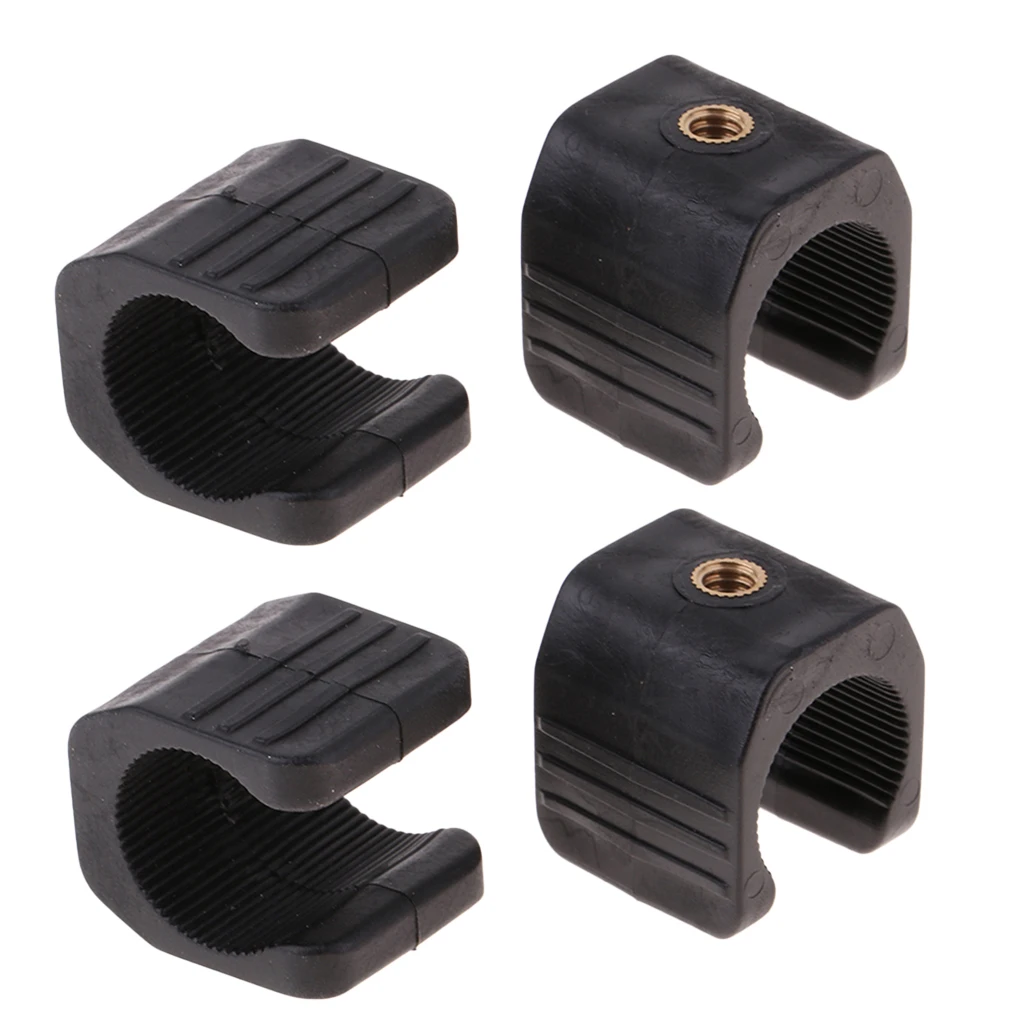 4pcs Bicycle Mount Holder Flashlight Holder Torch Clip for Tripod-Easy to Assemble