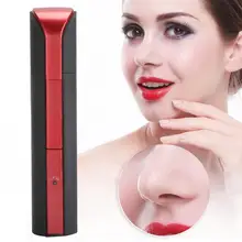 Электробритва, профессиональный электрический триммер для бровей, машинка для стрижки волос в носу, европейская вилка, 220 В, красная электробритва s