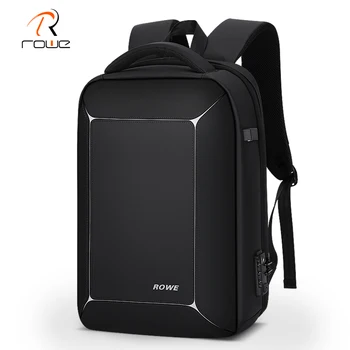 

Rowe Men Backpack Multifunction USB 15Inch Laptop Mochila Fashion Business Large Capacity TSA Lock antitheft Travel Backpack Men