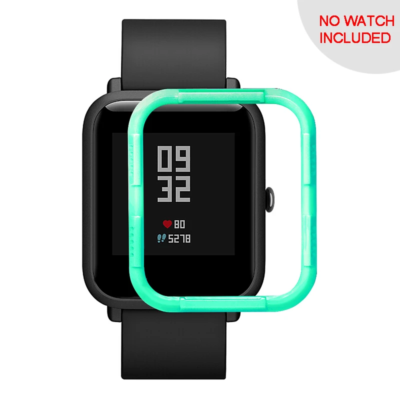Защитный чехол для Xiaomi Amazfit Bip Молодежные часы Жесткий Чехол для ПК Рамка Бампер протектор для Amazfit Bip бит аксессуары
