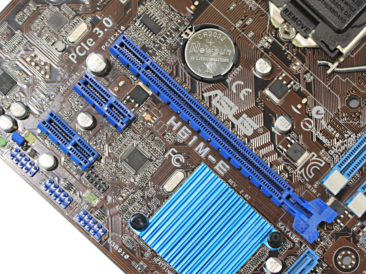 ASUS H61M-E оригинальная материнская плата DDR3 16G H61ME LGA 1155 для Intel H61 настольная материнская плата PCI-E X16 системная плата VGA б/у