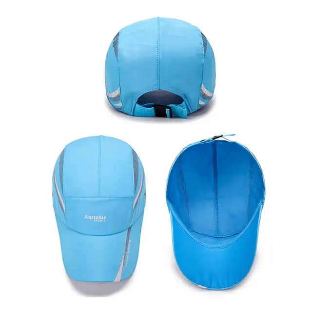 FAITOLAGI Outdoor Golf Fishing Hats for Men Quick Dry Waterproof Trucker Hat Women Baseball Cap Adjustable Sport Summer Sun Hats 4