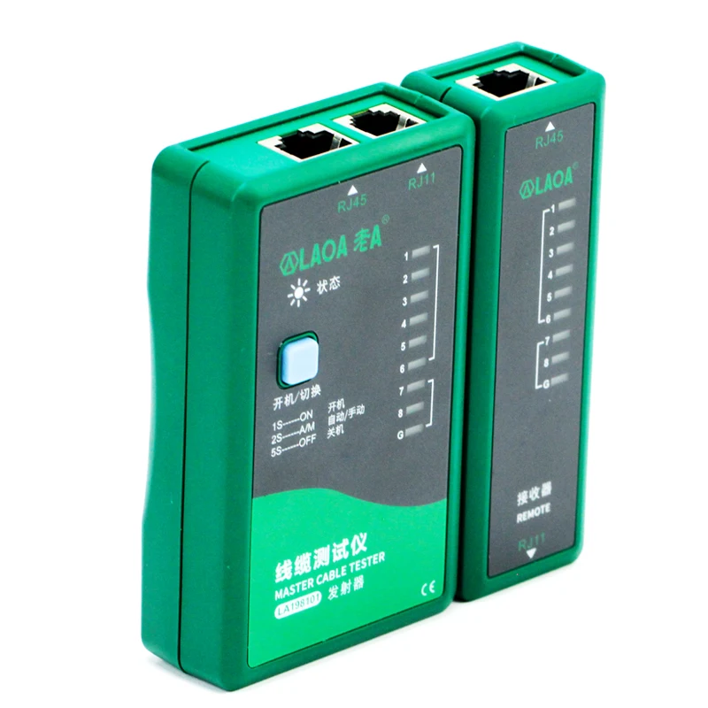 LAOA RJ11/RJ45 Network Tester Cable Testing Telephone line detection