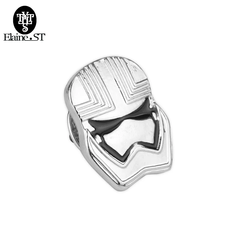 Дизайн Звездные войны Strom Trooper Форма булавка брошь Высокое качество аксессуары для одежды значок-шпилька на лацкан броши для мужчин