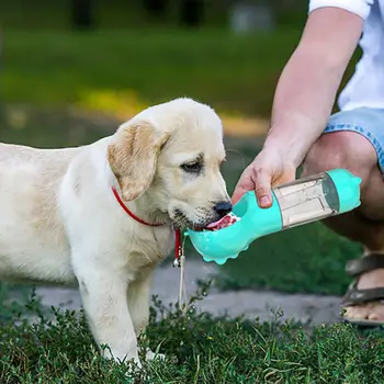

Outdoor Portable Pet Dog Water Bottle For Dogs Travel Puppy Cat Drinking Bowl Pet Water Dispenser Feeder Dog Feeders