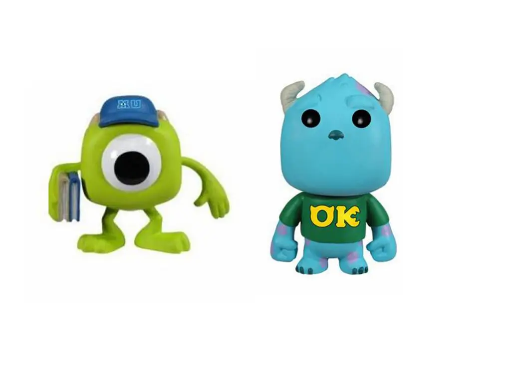 Экшн-фигурка из ПВХ Monsters University 61 # Big Eyes 62 коллекционные модели игрушек | Игрушки и