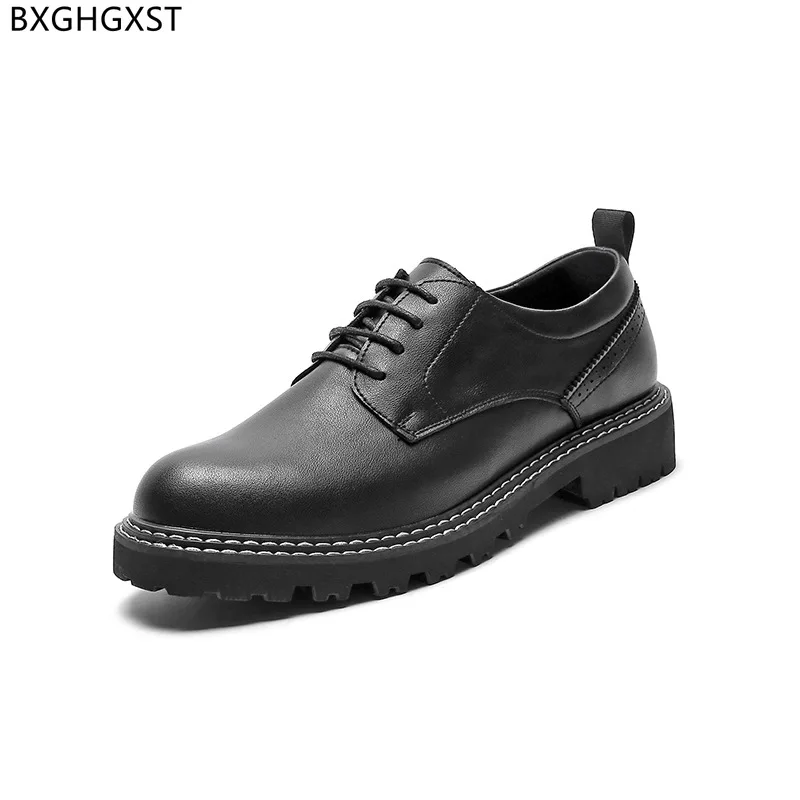 Black Men Dress Shoes Oxfords Formal Elegant Shoes For Men 2022
