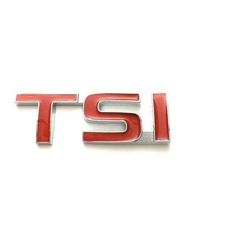 Автомобильный TSI декоративная наклейка для автомобиля изменение Стикеры s автомобильные брелки с логотипом для преобразования обновления бампер Стикеры s автомобильные брелки с логотипом 2,0 1,5 1,8 рукава выбросам