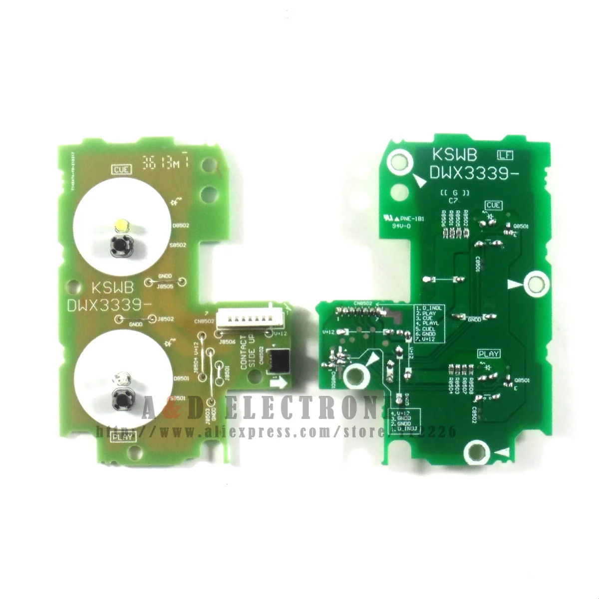 4pcs Play/cue CIRCUITO STAMPATO SCHEDA LUCI DWX3339 MALESIA Made - Foto 9