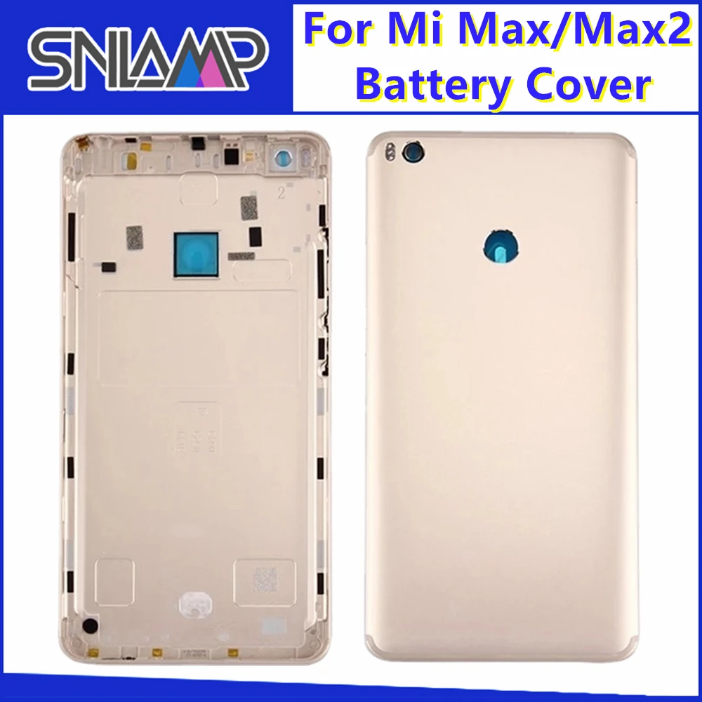 Корпус для Xiaomi Mi Max/MAX 2 задняя крышка батареи задняя крышка корпуса Дверь с камерой стекло запасные части